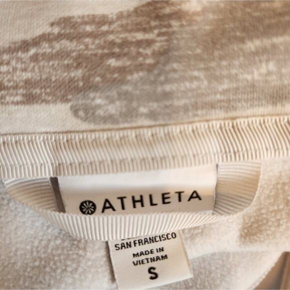 ATHLETA TRIUMPH HOODED ZIP UP SWEATSHIRT SIZE SMALL - Picture 8 of 9